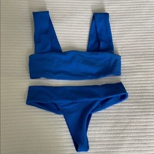 Frankie’s Bikinis Colbalt Blue Bikini